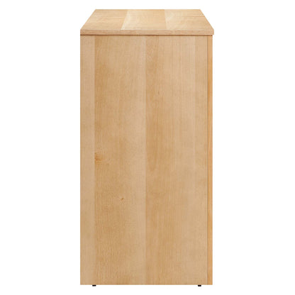 Appia 3-Door Arched Sideboard storage cabinet light oak finish HouseOfZazla buffet on Tampa Home & Garden Store