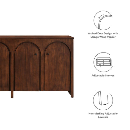 Appia Mid Century Modern Sideboard and Cabinet