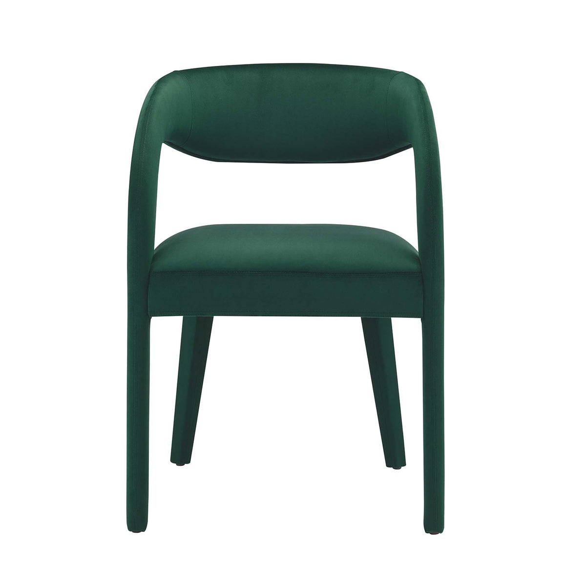 Pinnacle Performance Velvet Dining Chair Set of Two by Modway, green velvet dining chairs on Tampa Home & Garden Store