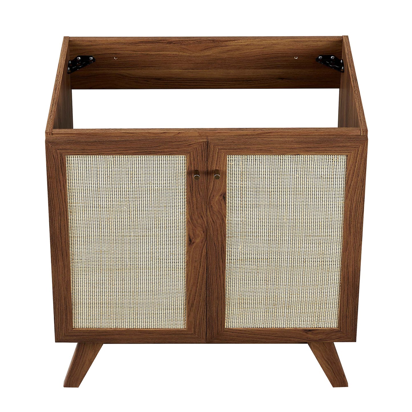 Soma 30 Inch Bathroom Vanity and Rattan Doors