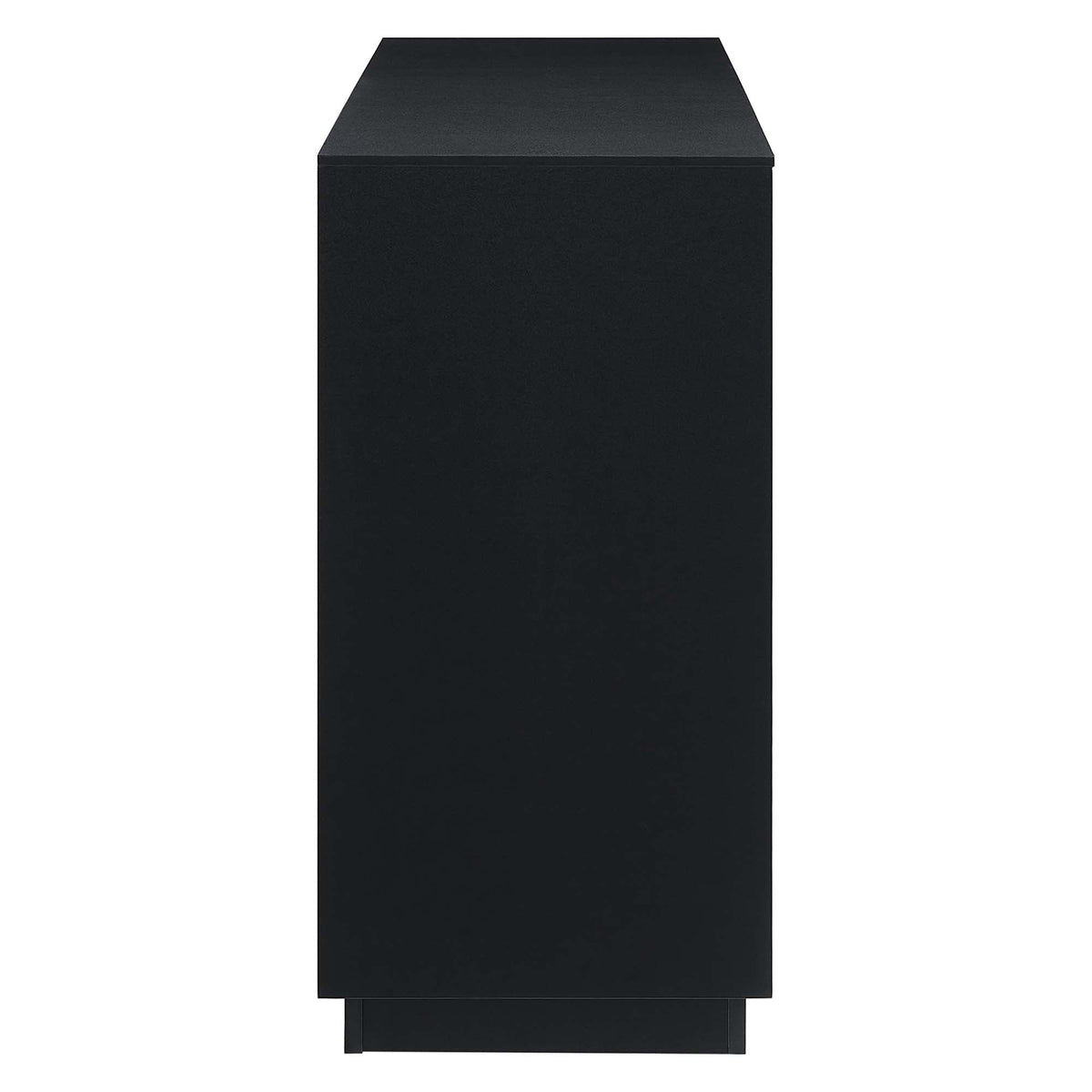 Holden 47-Inch Sideboard black minimalist buffet with clean front on Tampa Home & Garden Store