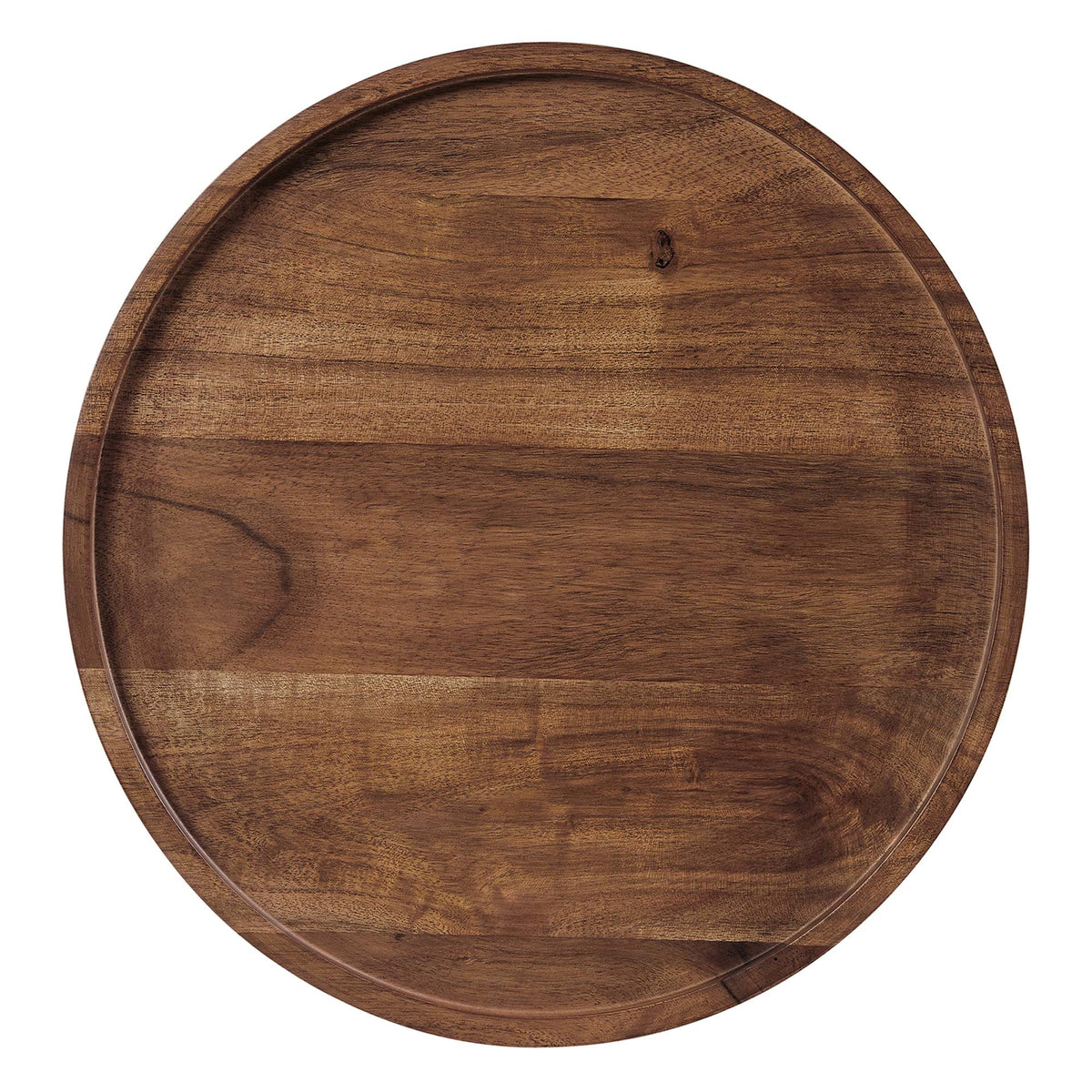 Amina Round Acacia Wood Side Table in warm brown finish by Modway on Tampa Home & Garden Store