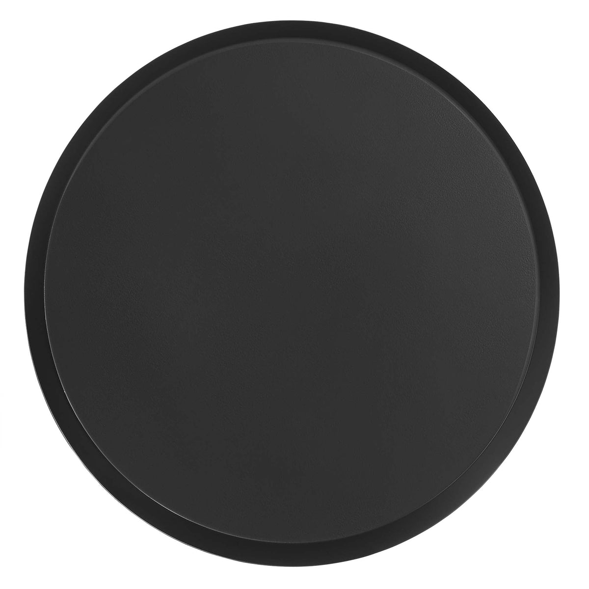 Maren Round Side Table by Modway black round top textured surface on Tampa Home & Garden Store
