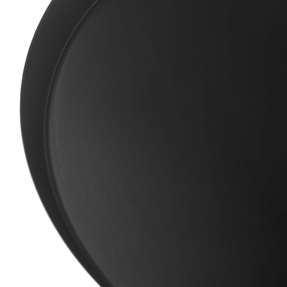Maren Round Side Table by Modway black round tabletop close-up on Tampa Home & Garden Store