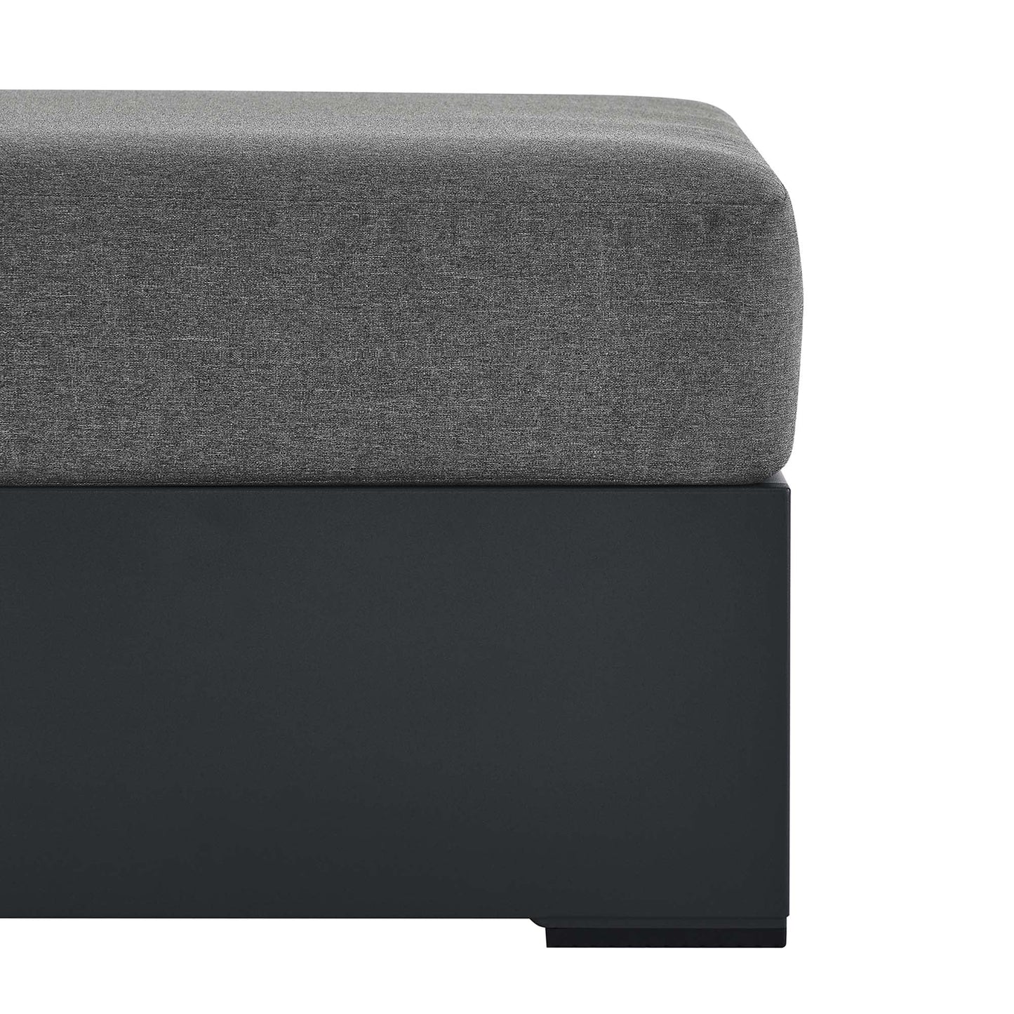 Modway Tahoe Outdoor Patio Aluminum Ottoman