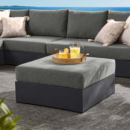 Modway Tahoe Outdoor Patio Aluminum Ottoman