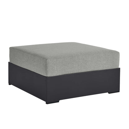Modway Tahoe Outdoor Patio Aluminum Ottoman