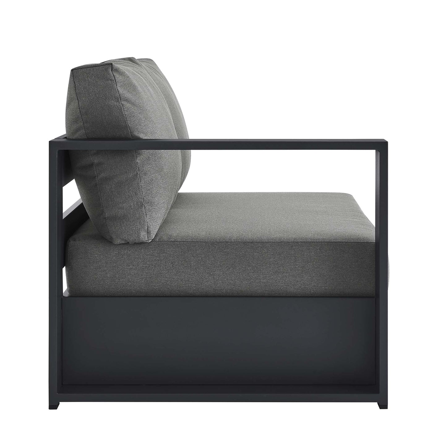 Tahoe Outdoor Patio Aluminum Left-Facing Loveseat