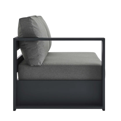 Tahoe Outdoor Patio Aluminum Left-Facing Loveseat