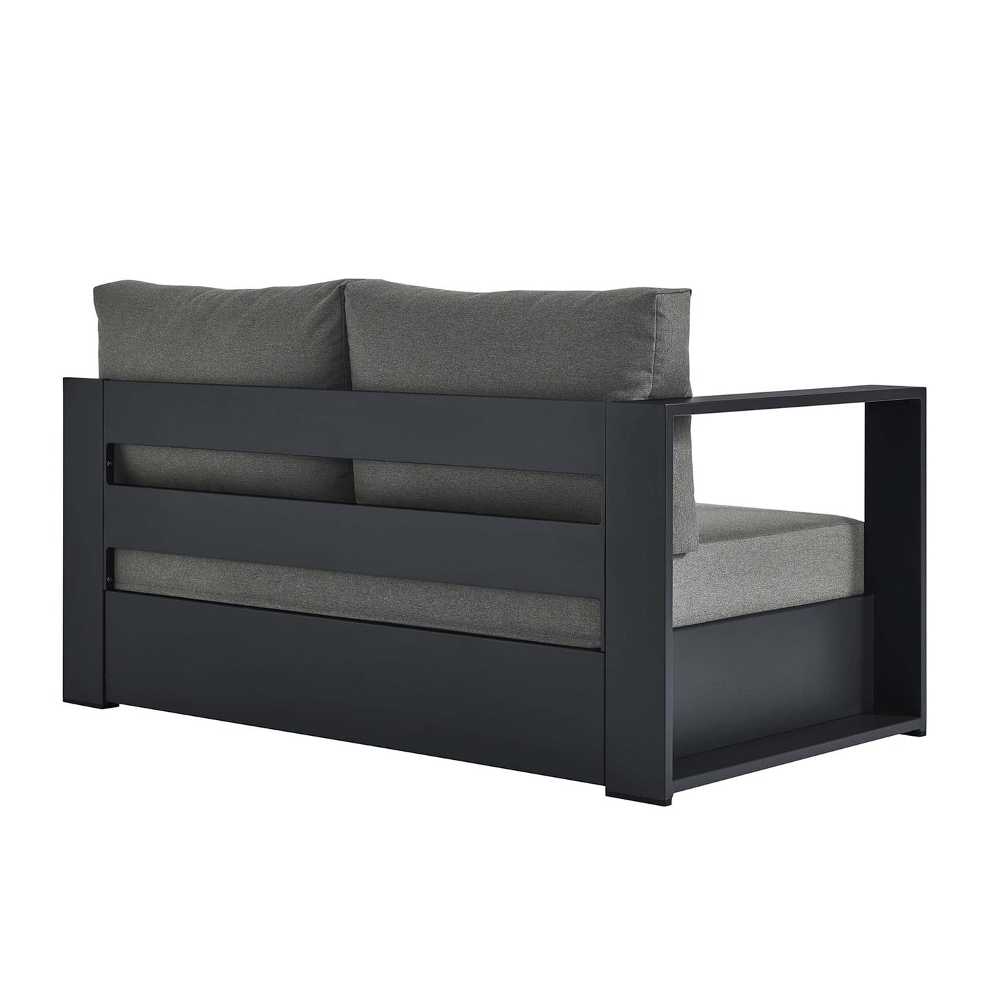 Tahoe Outdoor Patio Aluminum Left-Facing Loveseat