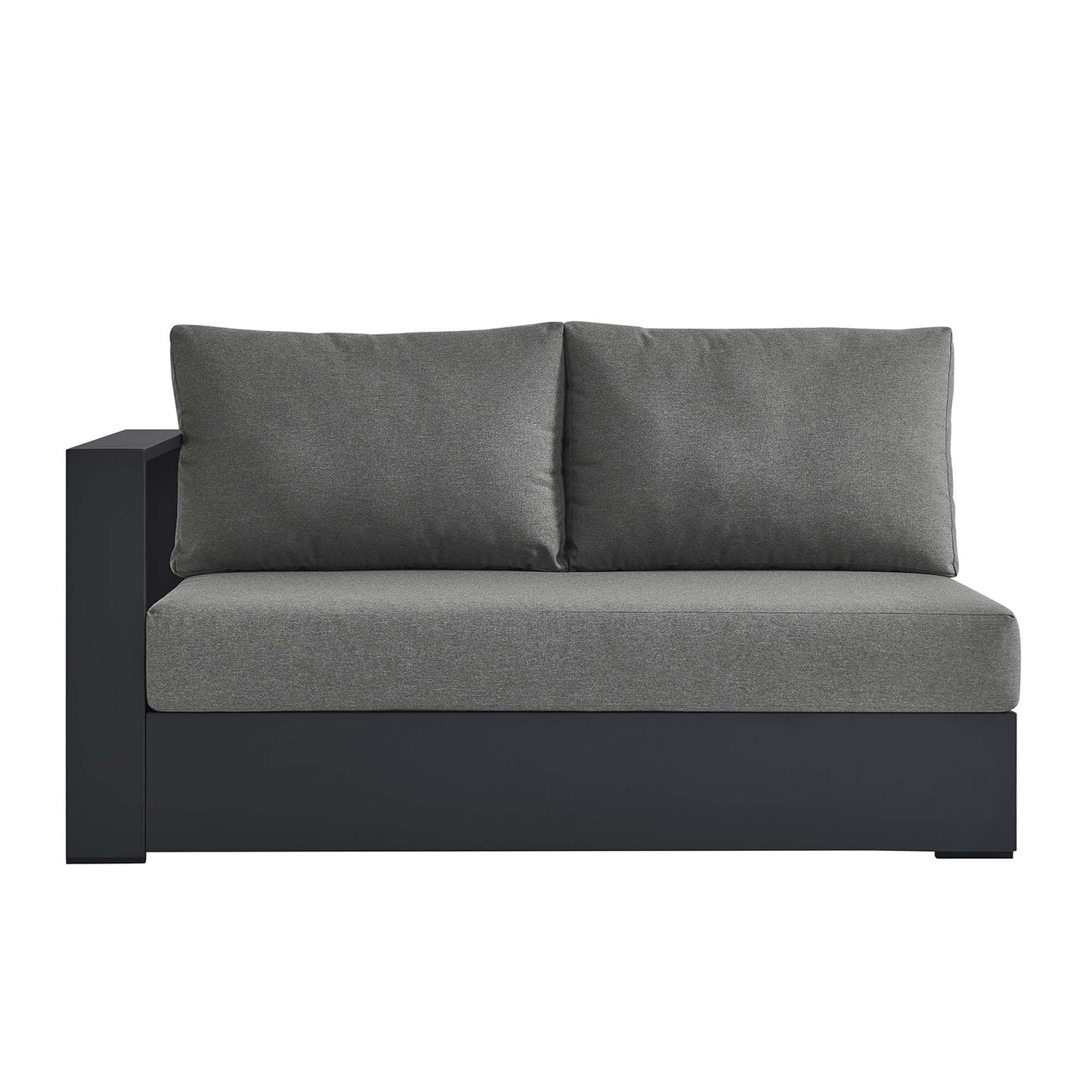 Tahoe Outdoor Patio Aluminum Left-Facing Loveseat