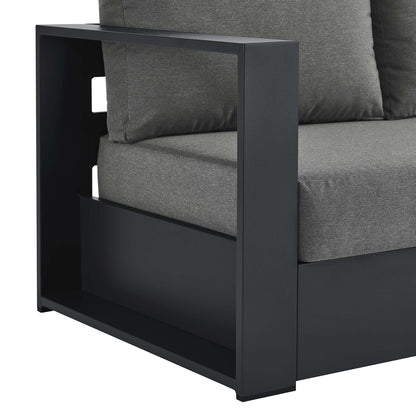 Tahoe Outdoor Patio Aluminum Left-Facing Loveseat
