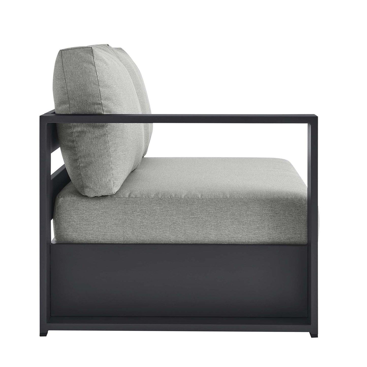 Tahoe Outdoor Patio Aluminum Left-Facing Loveseat