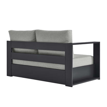 Tahoe Outdoor Patio Aluminum Left-Facing Loveseat