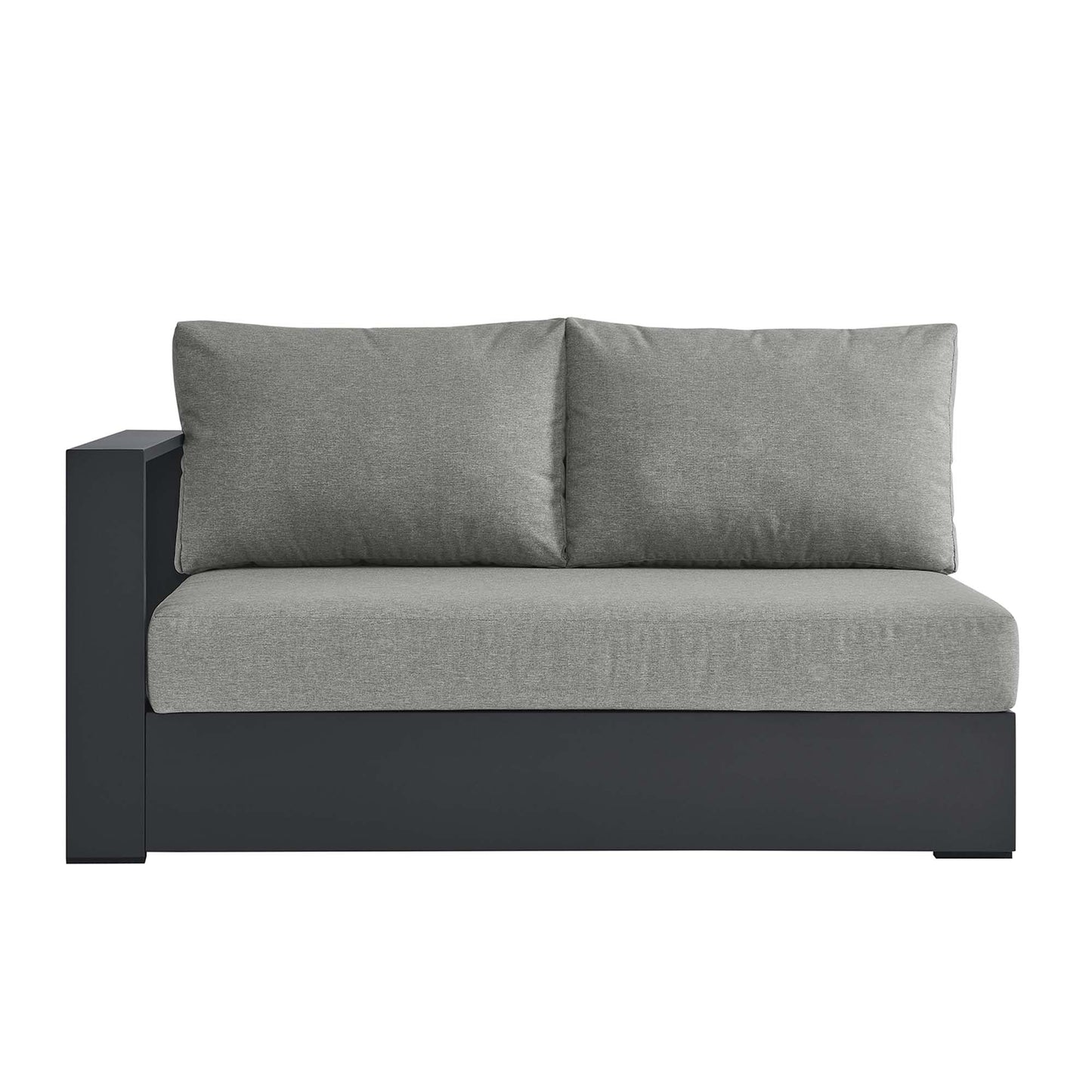 Tahoe Outdoor Patio Aluminum Left-Facing Loveseat