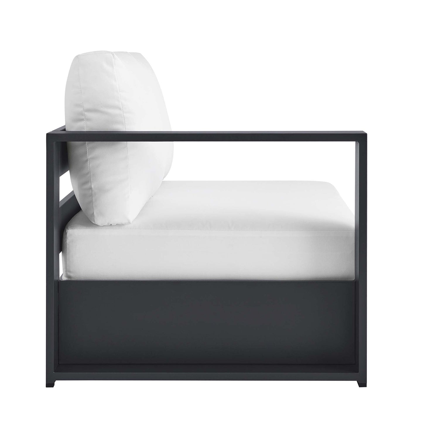 Tahoe Outdoor Patio Aluminum Left-Facing Loveseat