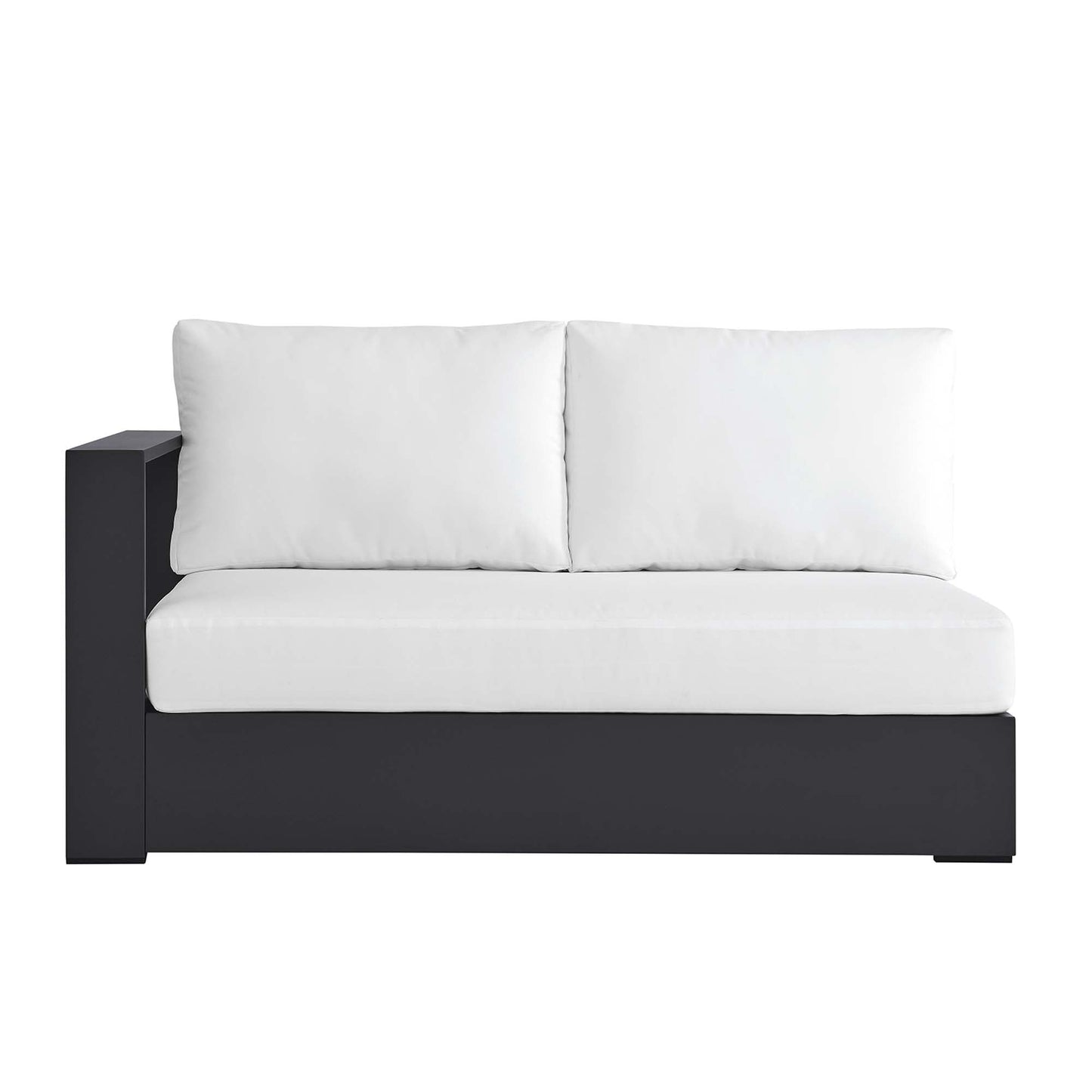 Tahoe Outdoor Patio Aluminum Left-Facing Loveseat
