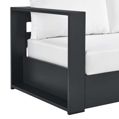 Tahoe Outdoor Patio Aluminum Left-Facing Loveseat