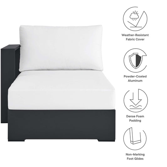 Outdoor Aluminum Chaise Lounge For A Metal Frame