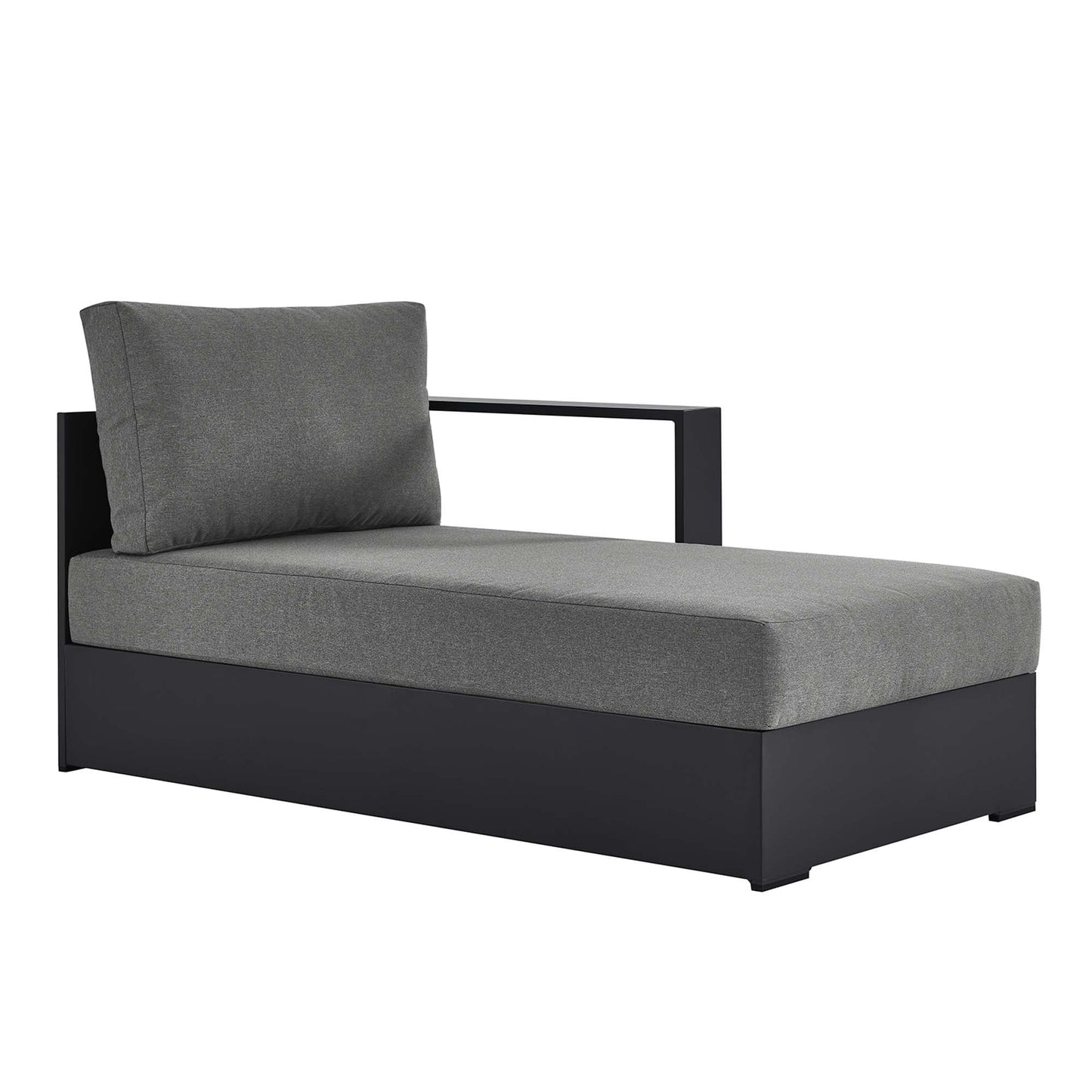 Tahoe Outdoor Patio Aluminum Right Chaise Lounge