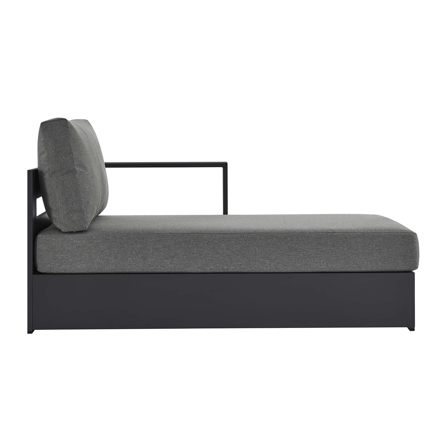 Tahoe Outdoor Patio Aluminum Right Chaise Lounge