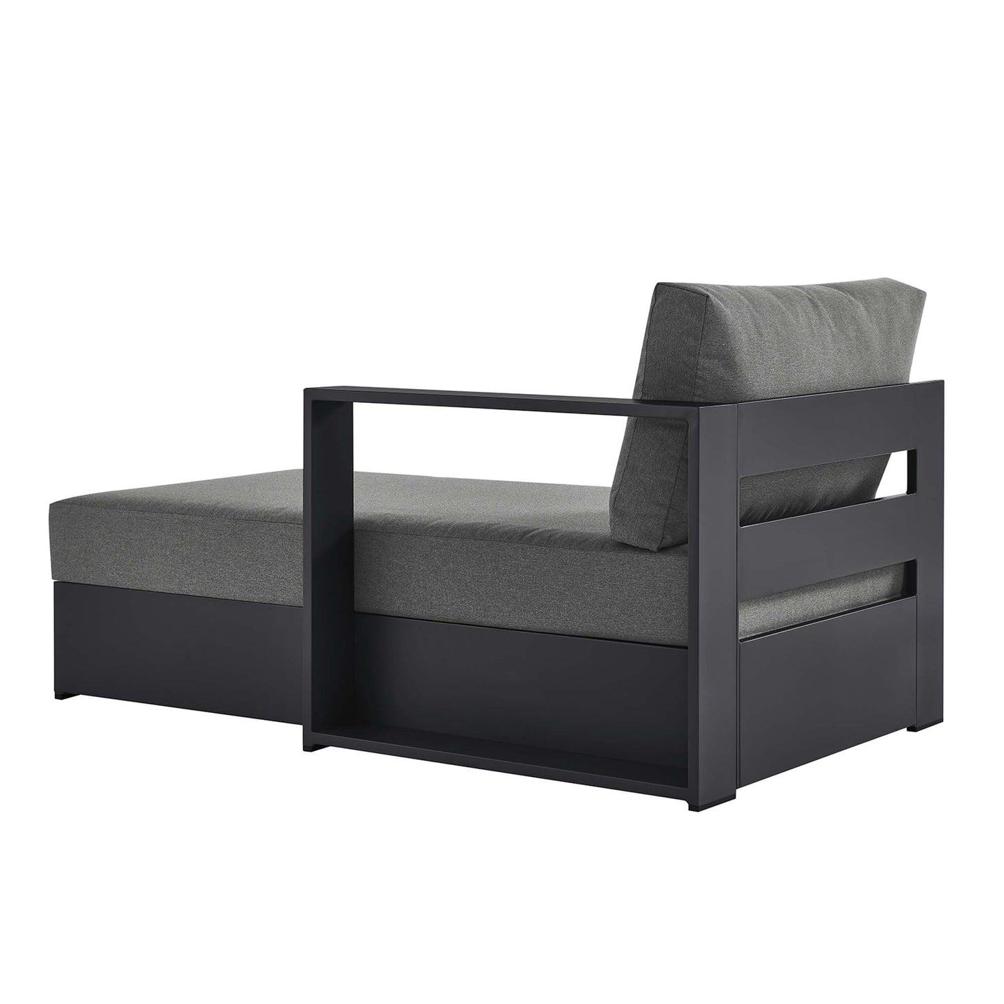 Tahoe Outdoor Patio Aluminum Right Chaise Lounge