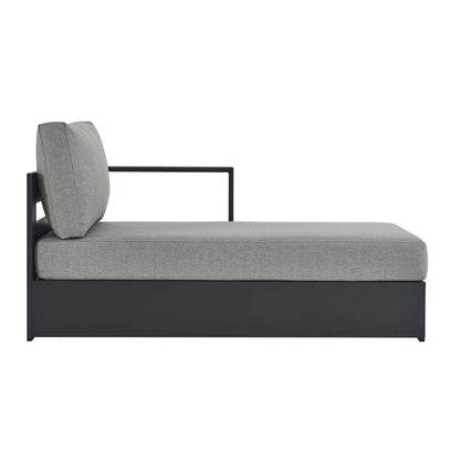 Tahoe Outdoor Patio Aluminum Right Chaise Lounge