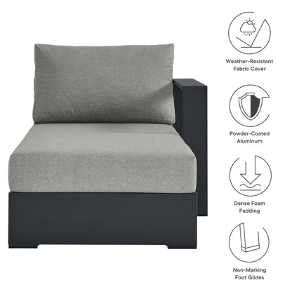 Tahoe Outdoor Patio Aluminum Right Chaise Lounge