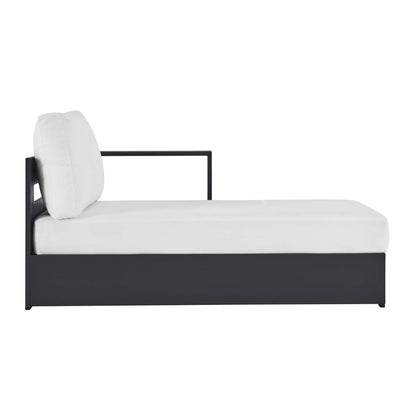 Tahoe Outdoor Patio Aluminum Right Chaise Lounge