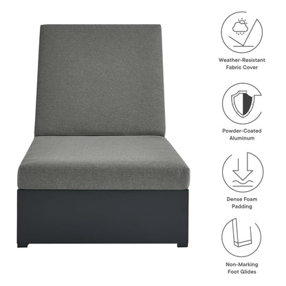 Tahoe Outdoor Aluminum Chaise And Lounge Chair
