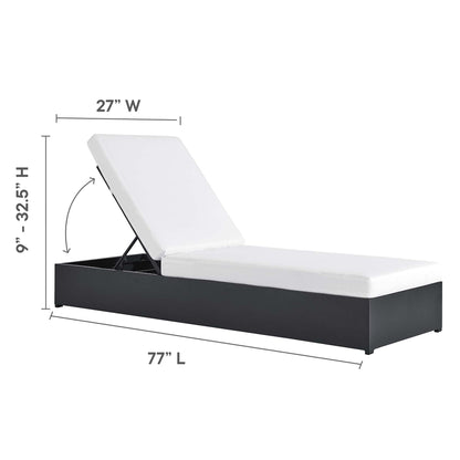 Tahoe Outdoor Aluminum Chaise And Lounge Chair