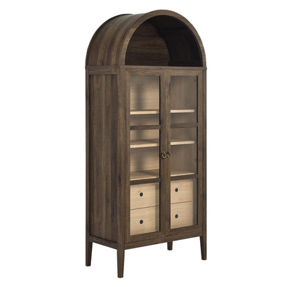 Modway Nolan Arched Storage Display Cabinet