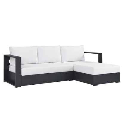 Tahoe Outdoor Aluminum Chaise and Sofa Set