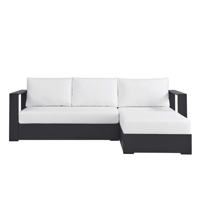 Tahoe Outdoor Aluminum Chaise and Sofa Set