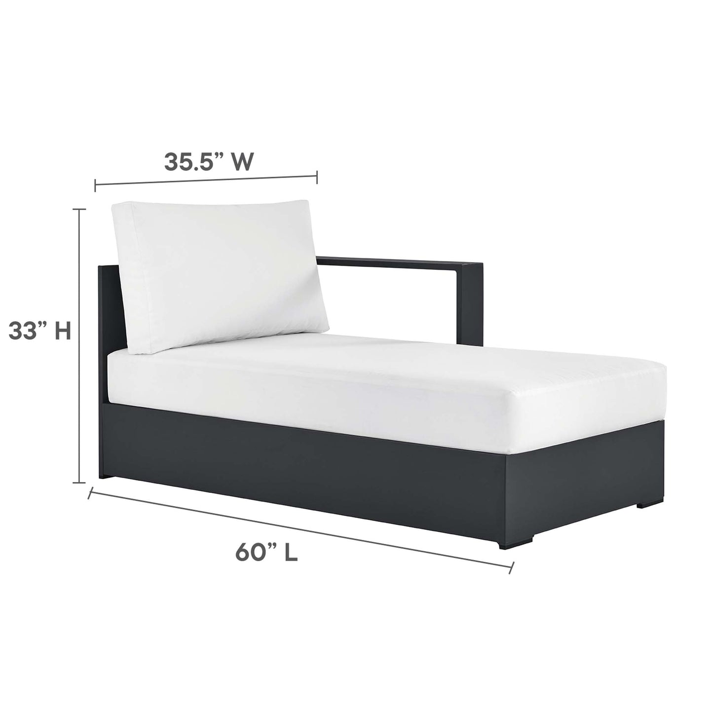 Tahoe Outdoor Aluminum Chaise and Sofa Set