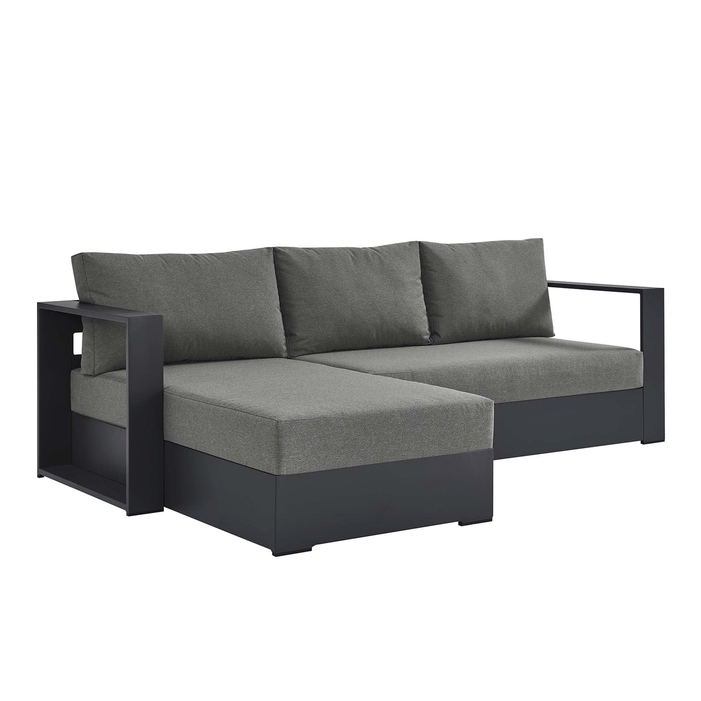 Tahoe 2 Piece Aluminum Outdoor Sofa And The Set