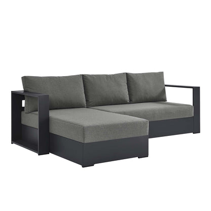 Tahoe 2 Piece Aluminum Outdoor Sofa And The Set