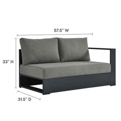 Tahoe 2 Piece Aluminum Outdoor Sofa And The Set