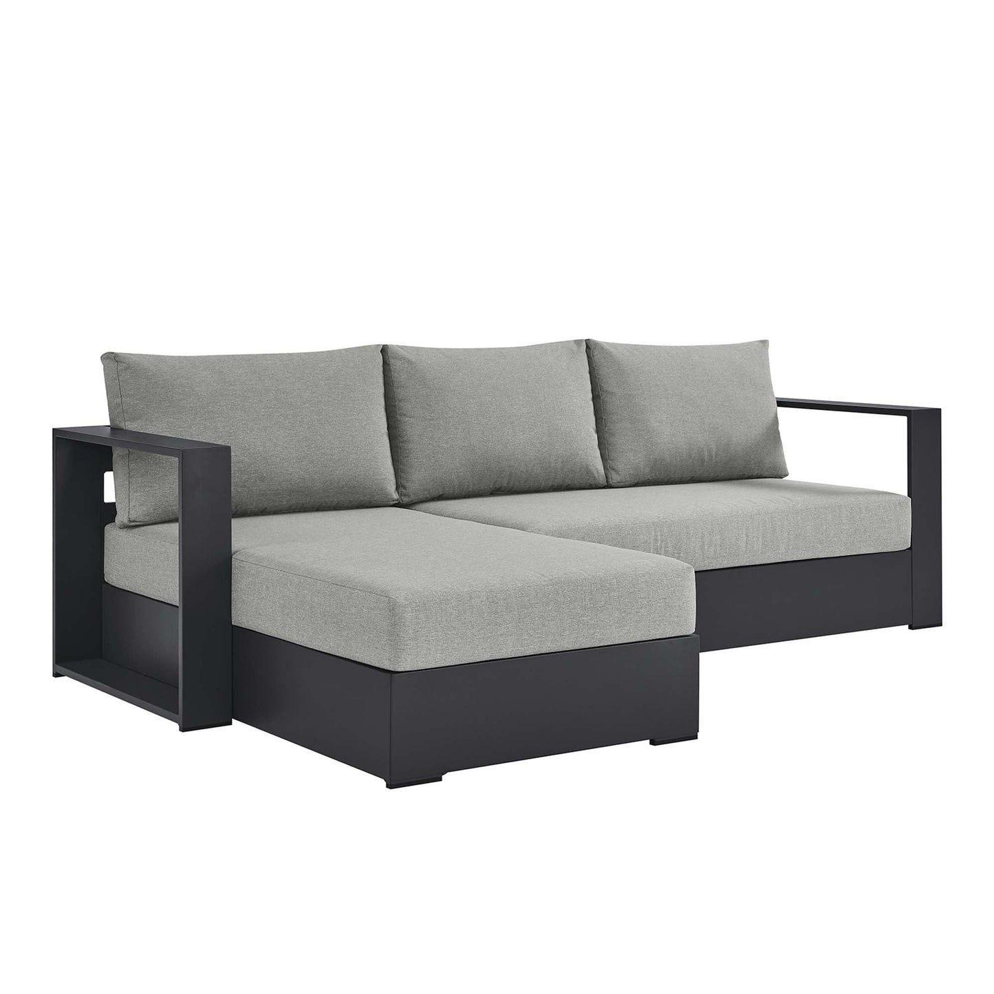 Tahoe 2 Piece Aluminum Outdoor Sofa And The Set