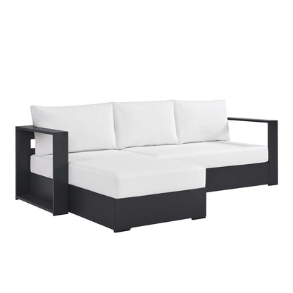 Tahoe 2 Piece Aluminum Outdoor Sofa And The Set