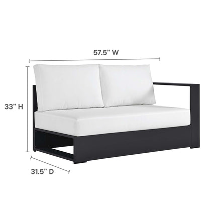 Tahoe 2 Piece Aluminum Outdoor Sofa And The Set