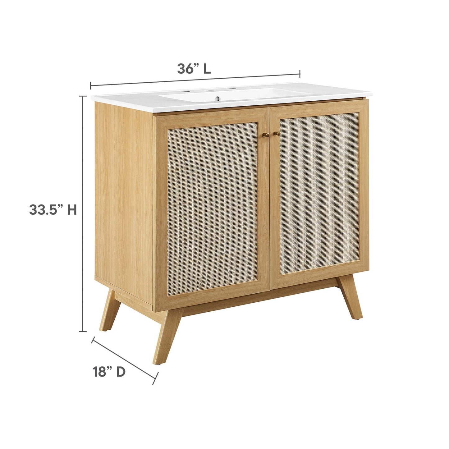 Modern and Stylish Modway Soma 36 Vanity