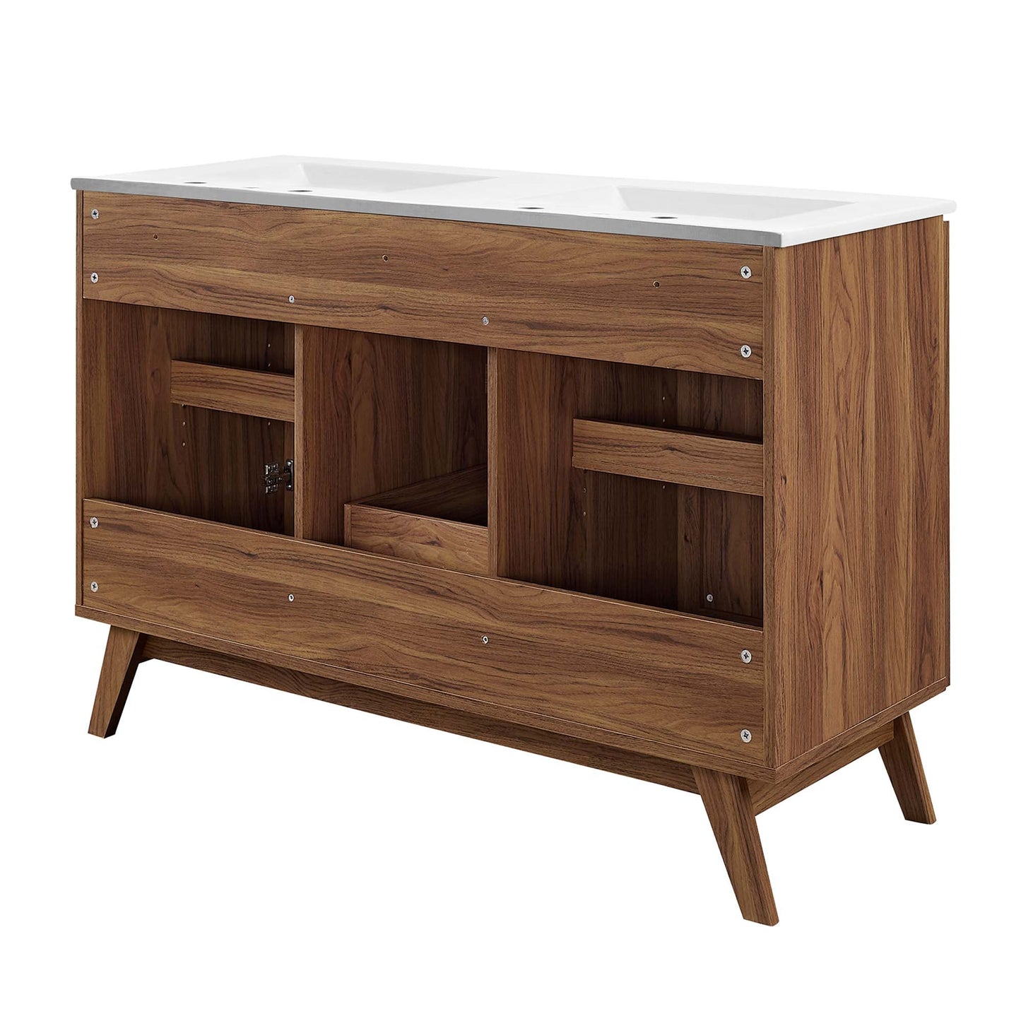 Modway Soma 48 Double Sink And Natural Vanity