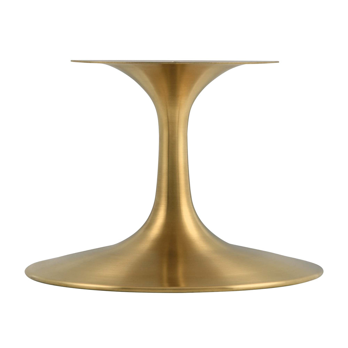 Lippa round faux travertine coffee table brass pedestal HouseOfZazla on Tampa Home and Garden Store
