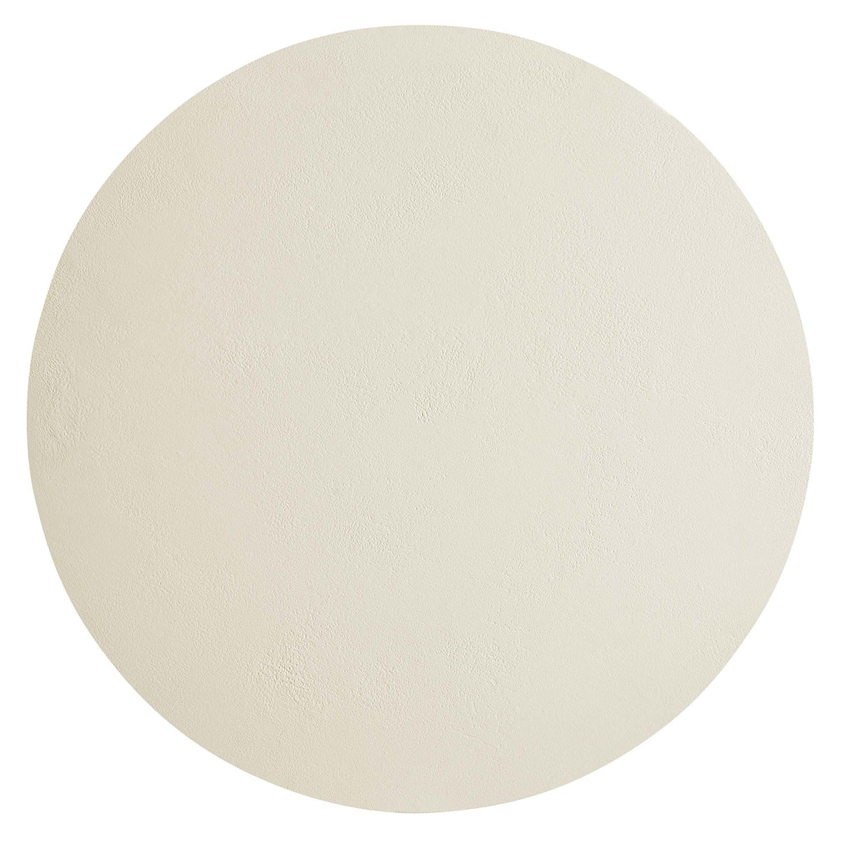 Caspian Round Concrete Coffee Table beige textured top surface on Tampa Home & Garden Store