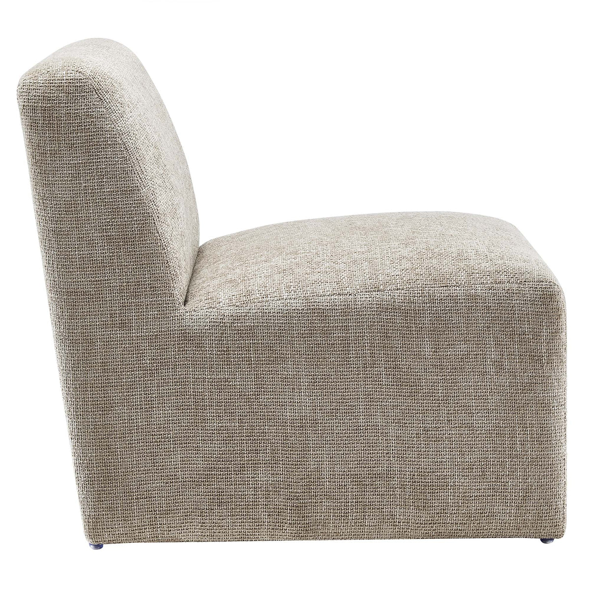 Amita Chenille Upholstered Accent Chair beige chenille fabric by Modway, accent chair HouseOfZazla on Tampa Home & Garden Store