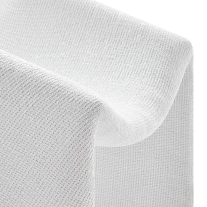 Vivi chenille upholstered accent chair fabric close-up in light gray by Modway HouseOfZazla on Tampa Home & Garden Store