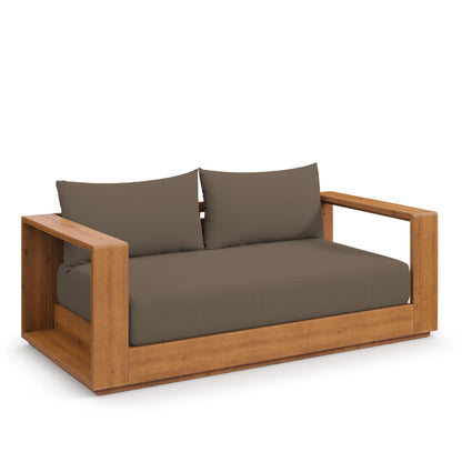 Modway Tahoe Outdoor Patio Loveseat for Garden