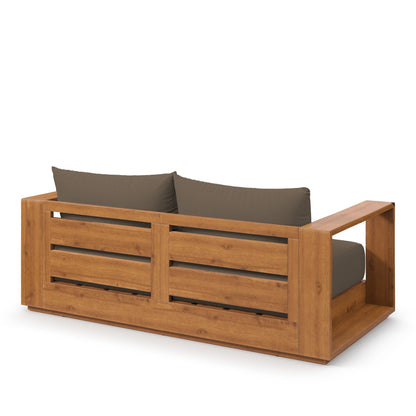Modway Tahoe Outdoor Patio Loveseat for Garden