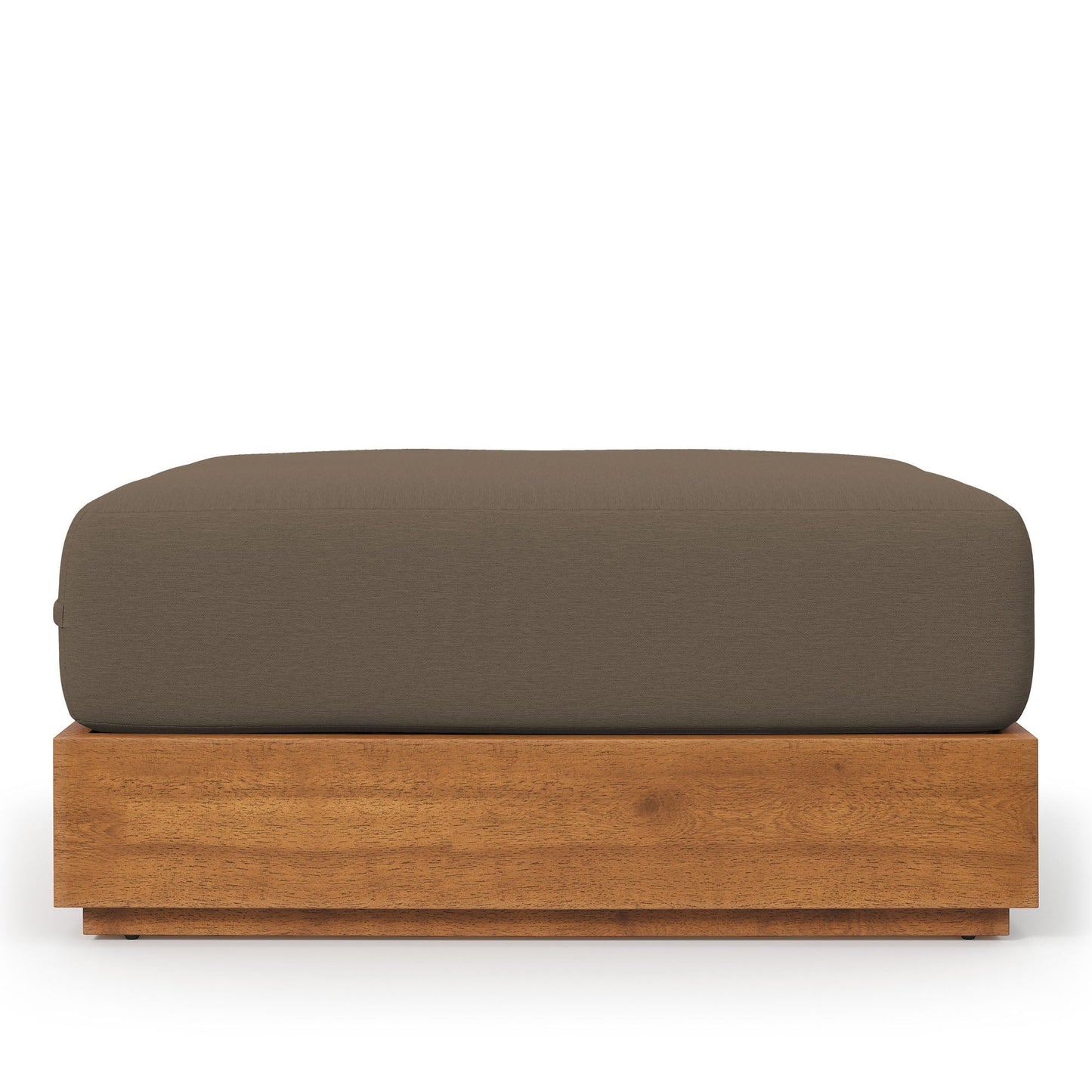 Tahoe Outdoor Acacia Ottoman And the Modway Kit